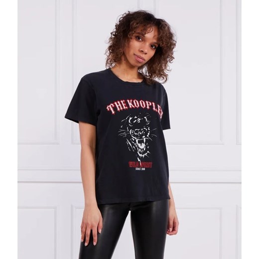 The Kooples T-shirt | Regular Fit ze sklepu Gomez Fashion Store w kategorii Bluzki damskie - zdjęcie 163981166