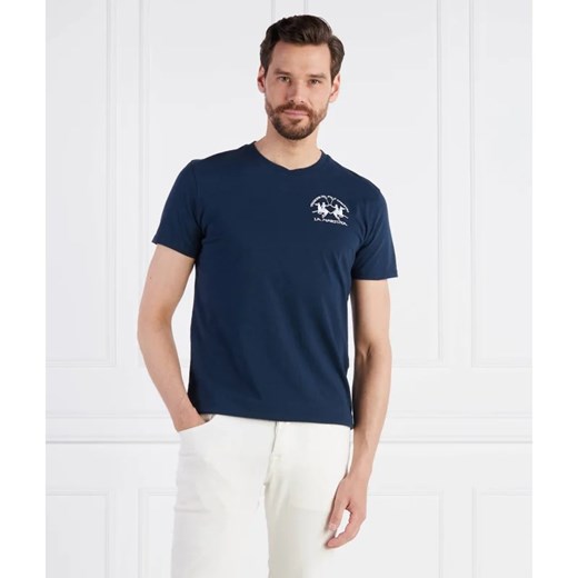 T-shirt męski La Martina z krótkim rękawem