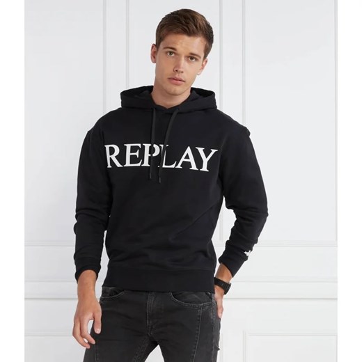 Replay Bluza | Regular Fit ze sklepu Gomez Fashion Store w kategorii Bluzy męskie - zdjęcie 163981457