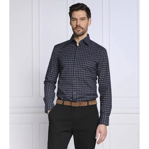BOSS BLACK Koszula H-HANK-kent-C1-214 | Slim Fit ze sklepu Gomez Fashion Store w kategorii Koszule męskie - zdjęcie 163981465