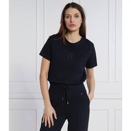 Tommy Hilfiger T-shirt TH APPLIQUE | Regular Fit Tommy Hilfiger M wyprzedaż Gomez Fashion Store