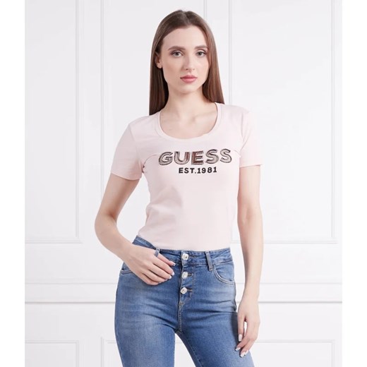 Bluzka damska Guess z elastanu