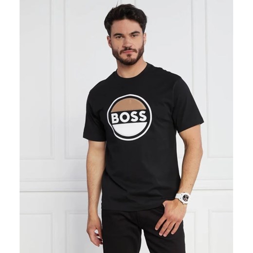 BOSS BLACK T-shirt Tessin 09 | Regular Fit ze sklepu Gomez Fashion Store w kategorii T-shirty męskie - zdjęcie 163981815