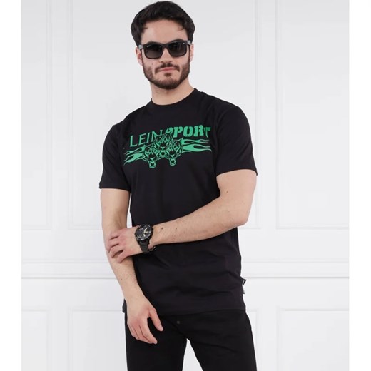 T-shirt męski Plein Sport z krótkim rękawem 