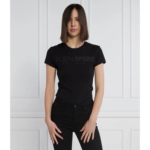 Plein Sport T-shirt | Slim Fit ze sklepu Gomez Fashion Store w kategorii Bluzki damskie - zdjęcie 163981946