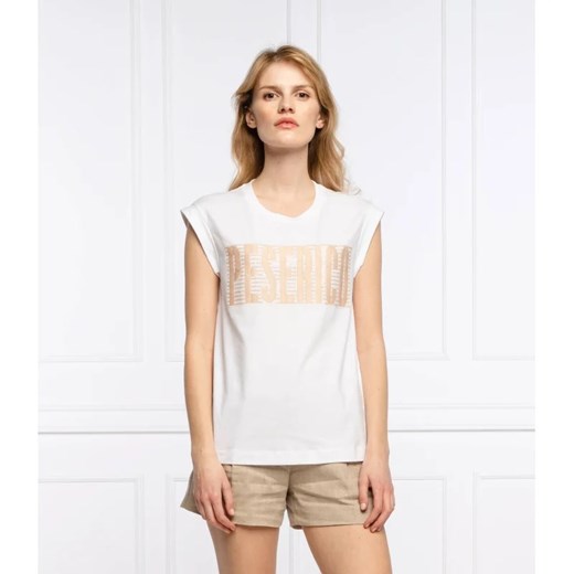 Peserico T-shirt | Regular Fit ze sklepu Gomez Fashion Store w kategorii Bluzki damskie - zdjęcie 163982095