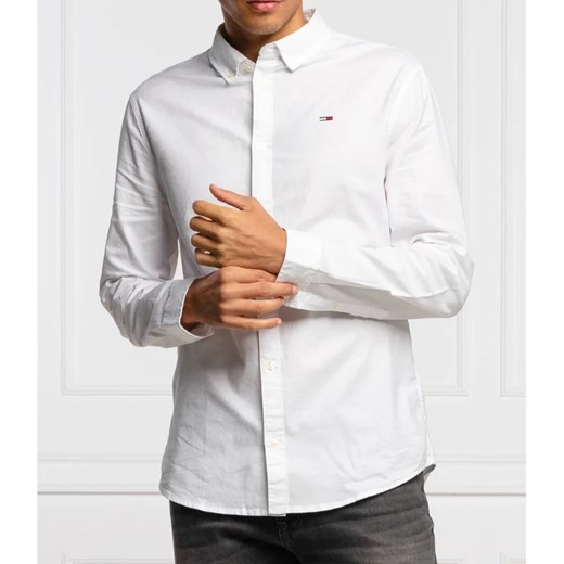 Tommy Jeans Koszula | Slim Fit | oxford ze sklepu Gomez Fashion Store w kategorii Koszule męskie - zdjęcie 163982178
