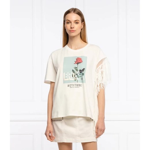Twinset Actitude T-shirt | Regular Fit ze sklepu Gomez Fashion Store w kategorii Bluzki damskie - zdjęcie 163982195