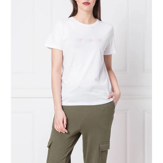 NA-KD T-shirt | Regular Fit ze sklepu Gomez Fashion Store w kategorii Bluzki damskie - zdjęcie 163982638