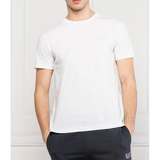 T-shirt męski biały Emporio Armani casualowy 