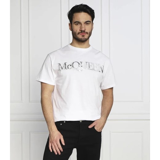 Alexander McQueen T-shirt | Regular Fit ze sklepu Gomez Fashion Store w kategorii T-shirty męskie - zdjęcie 163982968