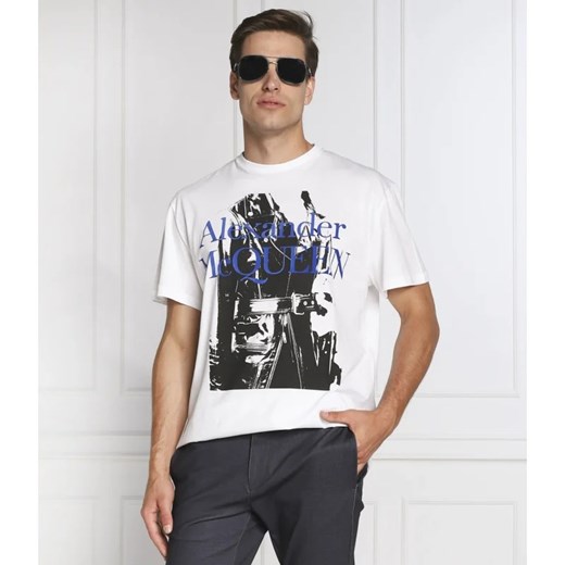 Alexander McQueen T-shirt | Regular Fit M Gomez Fashion Store promocyjna cena