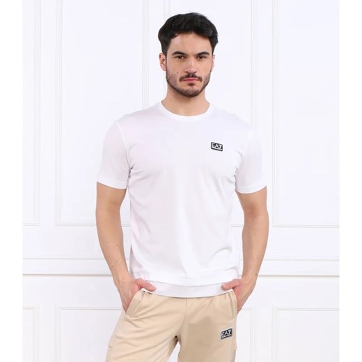 Emporio Armani t-shirt męski z krótkimi rękawami na wiosnę casual