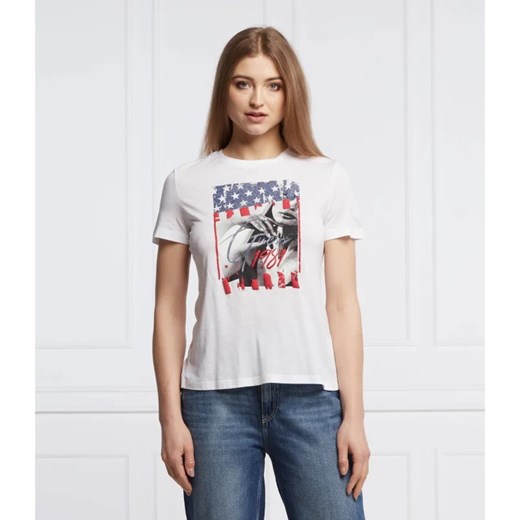 GUESS JEANS T-shirt JANETTE | Regular Fit XL okazyjna cena Gomez Fashion Store