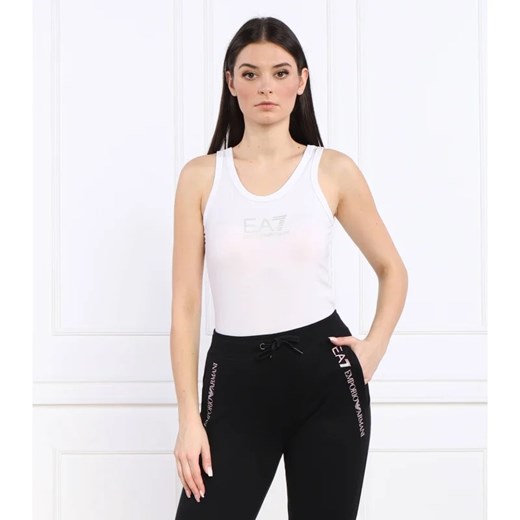 EA7 Top | Regular Fit ze sklepu Gomez Fashion Store w kategorii Bluzki damskie - zdjęcie 163983159