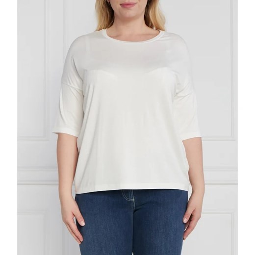 Persona by Marina Rinaldi T-shirt plus size | Oversize fit Persona By Marina Rinaldi 46/48 promocja Gomez Fashion Store