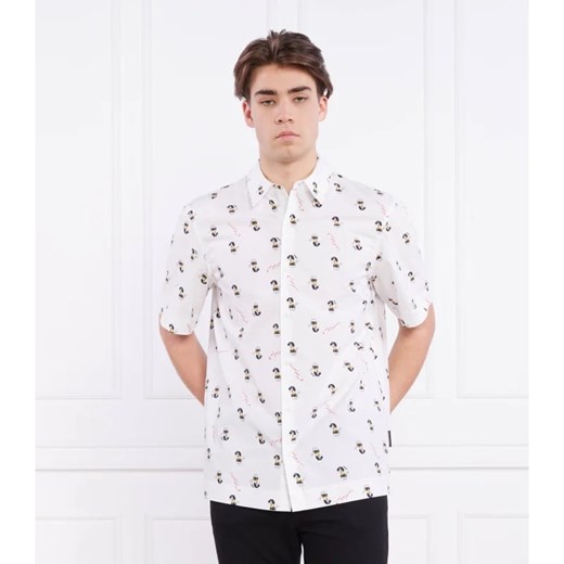 Karl Lagerfeld Koszula CASUAL | Regular Fit ze sklepu Gomez Fashion Store w kategorii Koszule męskie - zdjęcie 163983229