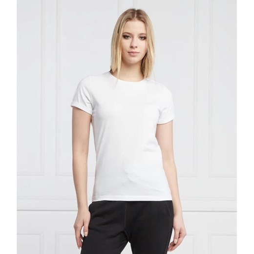 HUGO T-shirt The Plain | Slim Fit ze sklepu Gomez Fashion Store w kategorii Bluzki damskie - zdjęcie 163983276