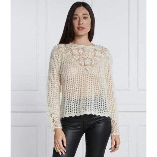 Twinset sweter damski z okrągłym dekoltem