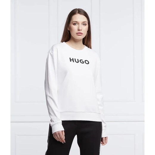 HUGO Bluza The HUGO | Regular Fit ze sklepu Gomez Fashion Store w kategorii Bluzy damskie - zdjęcie 163983405