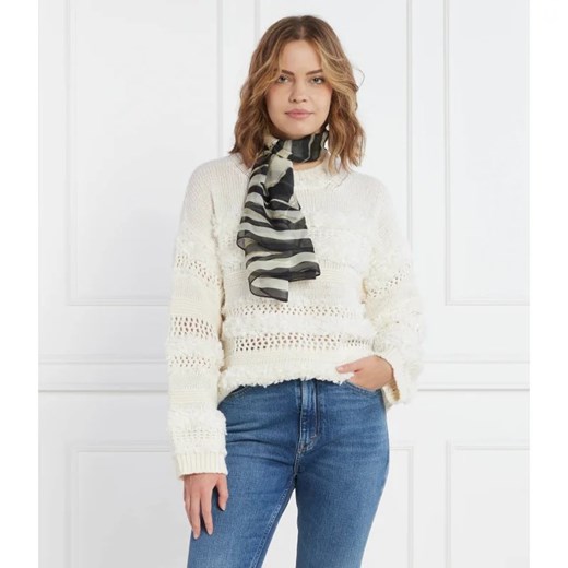 Sweter damski Liviana Conti casual z okrągłym dekoltem
