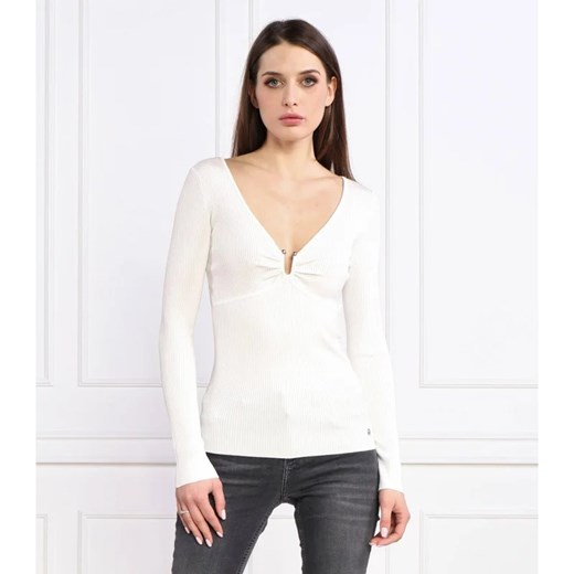 GUESS Bluzka NICOLE | Slim Fit Guess XS okazyjna cena Gomez Fashion Store