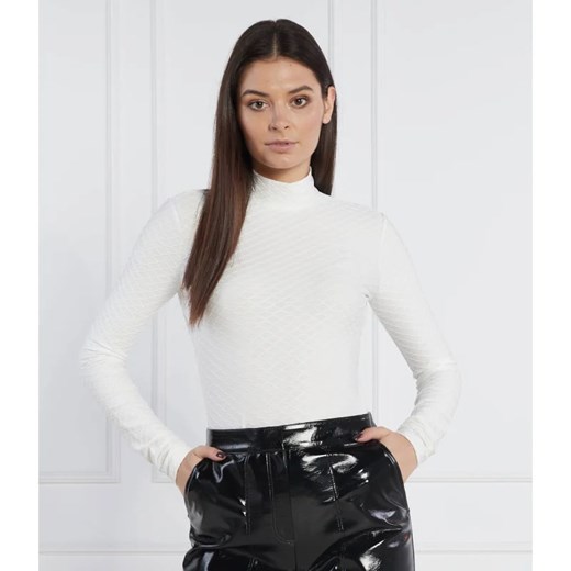 Karl Lagerfeld Bluzka Texture | Slim Fit ze sklepu Gomez Fashion Store w kategorii Bluzki damskie - zdjęcie 163983478