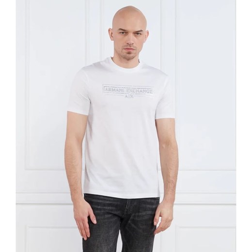 Armani Exchange T-shirt | Regular Fit ze sklepu Gomez Fashion Store w kategorii T-shirty męskie - zdjęcie 163983479