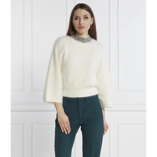 Liu Jo Wełniany sweter | Regular Fit ze sklepu Gomez Fashion Store w kategorii Swetry damskie - zdjęcie 163983548