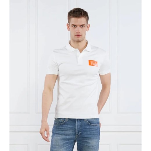 CALVIN KLEIN JEANS Polo COLORED ADDRESS BOX | Regular Fit XXL promocja Gomez Fashion Store