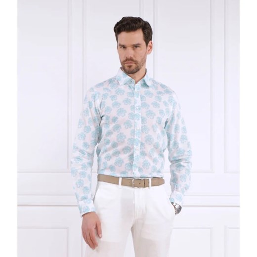 Joop! Jeans Lniana koszula Hanson | Slim Fit ze sklepu Gomez Fashion Store w kategorii Koszule męskie - zdjęcie 163983696