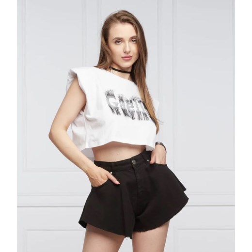 Gaëlle Paris T-shirt | Cropped Fit ze sklepu Gomez Fashion Store w kategorii Bluzki damskie - zdjęcie 163983856