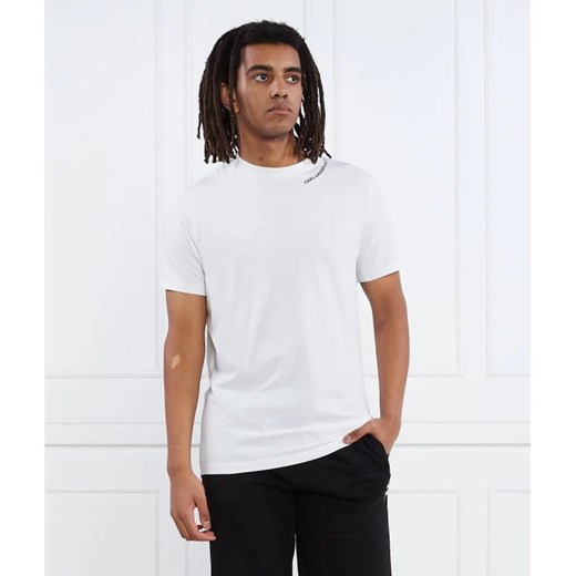 Karl Lagerfeld T-shirt CREWNECK | Regular Fit Karl Lagerfeld XL Gomez Fashion Store promocja