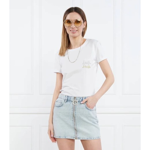 Liu Jo T-shirt | Regular Fit ze sklepu Gomez Fashion Store w kategorii Bluzki damskie - zdjęcie 163983929