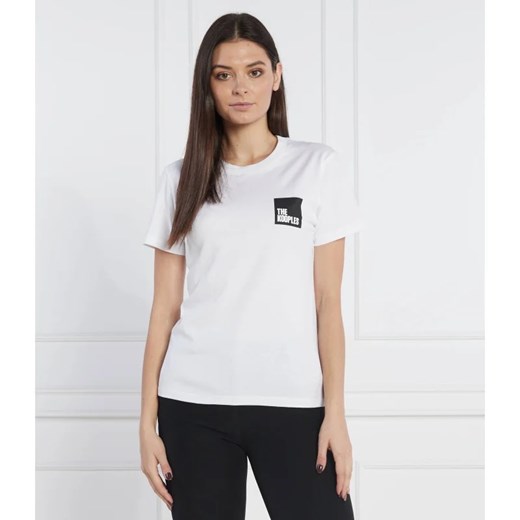 The Kooples T-shirt | Regular Fit ze sklepu Gomez Fashion Store w kategorii Bluzki damskie - zdjęcie 163984008