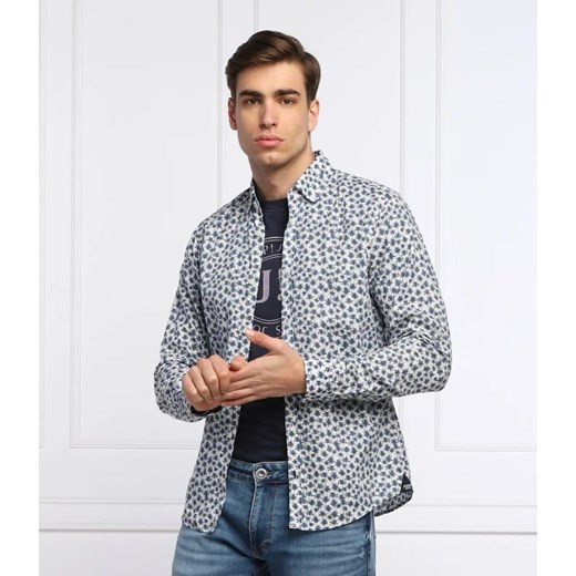 Joop! Jeans Lniana koszula 15 JJSH-19Heli-W | Modern fit ze sklepu Gomez Fashion Store w kategorii Koszule męskie - zdjęcie 163984119