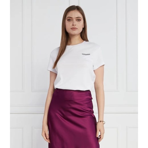 Patrizia Pepe T-shirt | Regular Fit Patrizia Pepe XL promocyjna cena Gomez Fashion Store