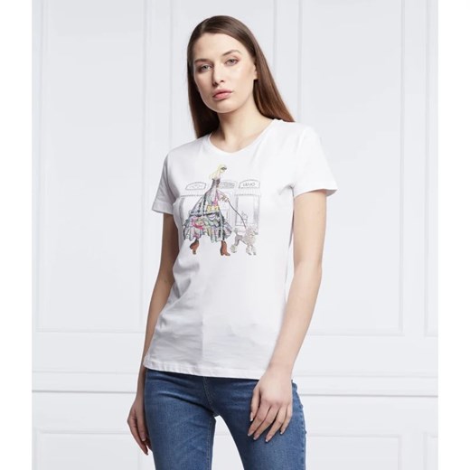 Liu Jo T-shirt | Regular Fit Liu Jo S okazja Gomez Fashion Store