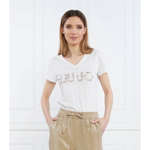 Liu Jo T-shirt | Regular Fit Liu Jo S okazja Gomez Fashion Store