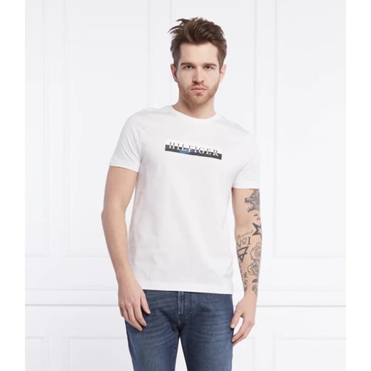 Tommy Hilfiger T-shirt | Regular Fit Tommy Hilfiger M promocyjna cena Gomez Fashion Store
