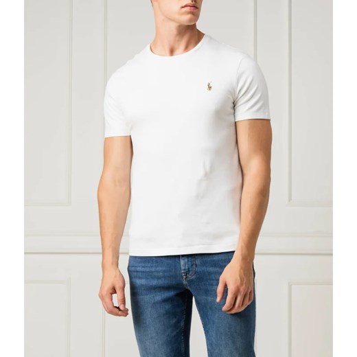 POLO RALPH LAUREN T-shirt | Custom slim fit ze sklepu Gomez Fashion Store w kategorii T-shirty męskie - zdjęcie 163984708