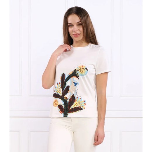 Weekend MaxMara T-shirt MURANO | Regular Fit ze sklepu Gomez Fashion Store w kategorii Bluzki damskie - zdjęcie 163984725