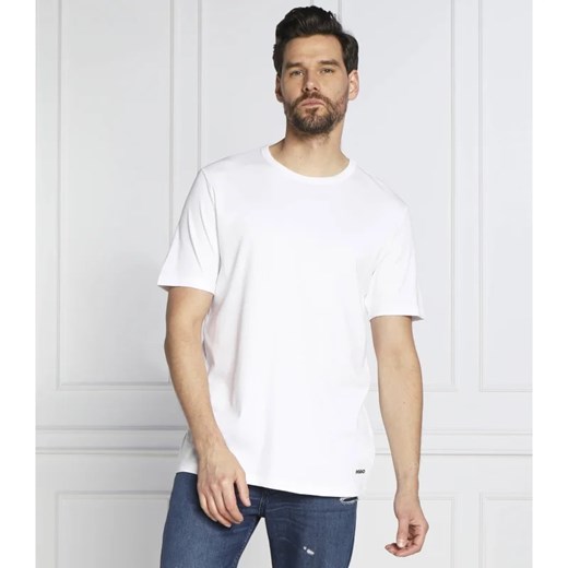 T-shirt męski Hugo Boss z krótkim rękawem bawełniany