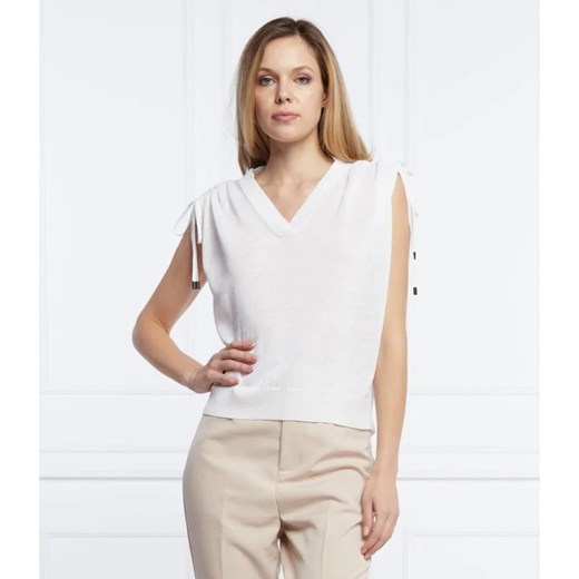 Peserico Lniana bluzka | Regular Fit ze sklepu Gomez Fashion Store w kategorii Bluzki damskie - zdjęcie 163984809