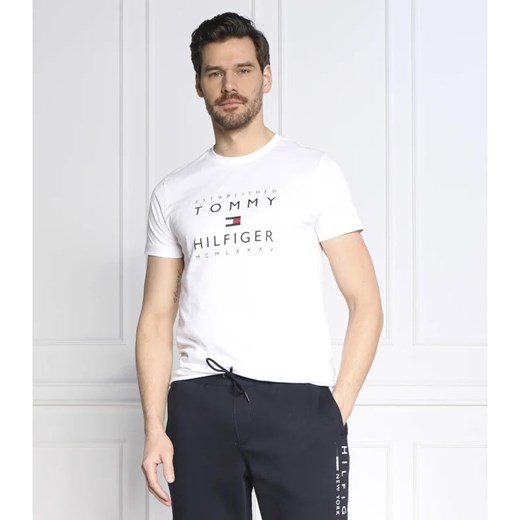 Tommy Hilfiger T-shirt STACKED | Slim Fit Tommy Hilfiger XL Gomez Fashion Store okazja