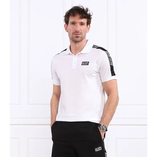 EA7 Polo | Regular Fit ze sklepu Gomez Fashion Store w kategorii T-shirty męskie - zdjęcie 163985089