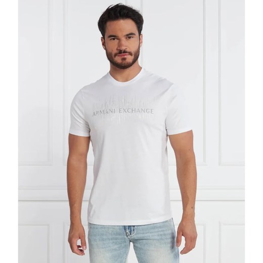 Armani Exchange T-shirt | Regular Fit ze sklepu Gomez Fashion Store w kategorii T-shirty męskie - zdjęcie 163985139
