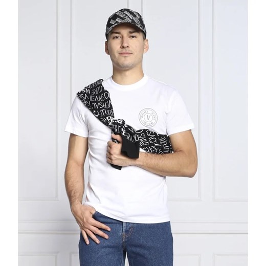 Versace Jeans Couture T-shirt | Regular Fit ze sklepu Gomez Fashion Store w kategorii T-shirty męskie - zdjęcie 163985149
