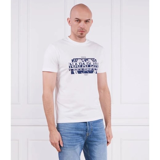 Napapijri T-shirt S-MANTA | Regular Fit Napapijri L Gomez Fashion Store okazyjna cena
