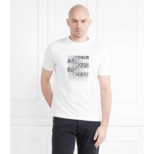T-shirt męski Emporio Armani z krótkim rękawem